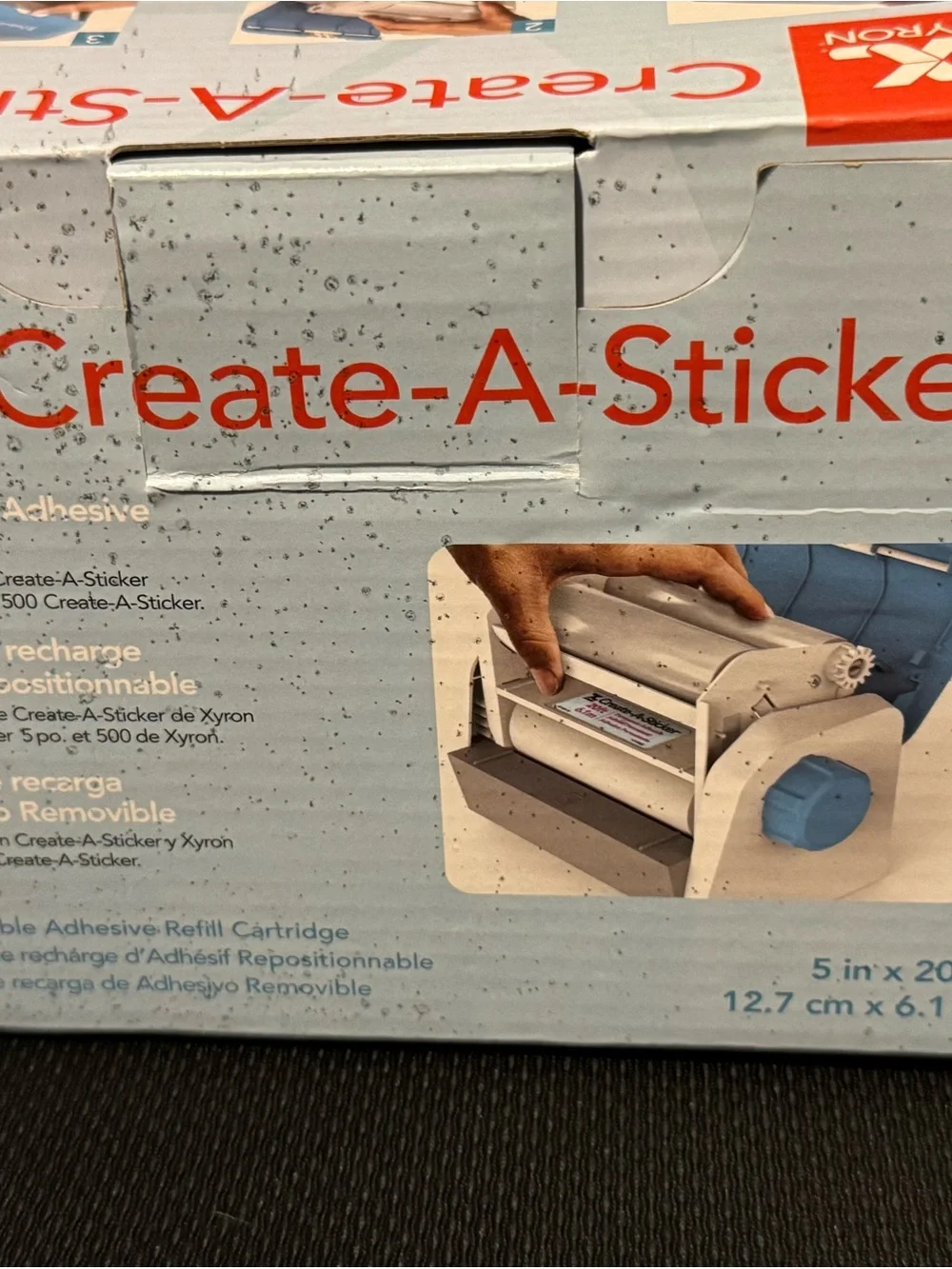 Create-A-Sticker Repositionable Adhesive Refill - White